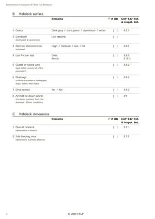 friction test on helideck|helideck inspection checklist.